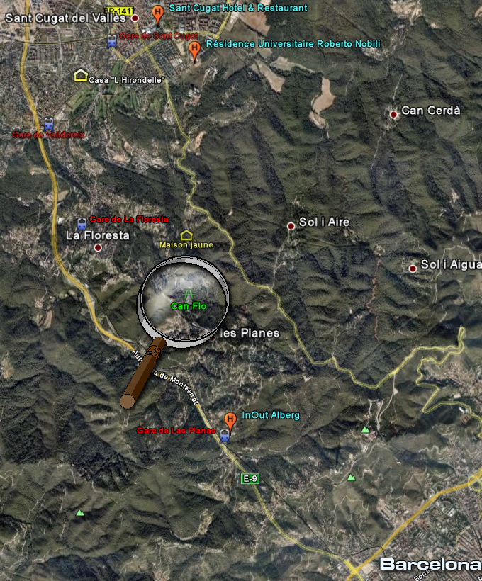 Situation des hotels